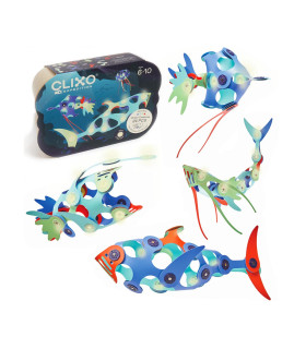 Set Criaturas del Océano 24 Piezas Clixo