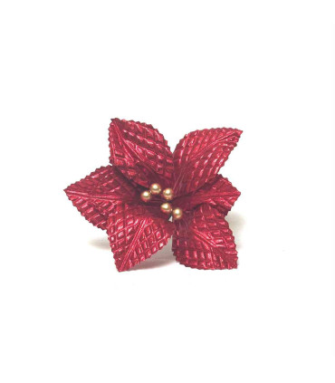 Adorno Estrella Federal Roja 22 cm Alparamis A24-4173R