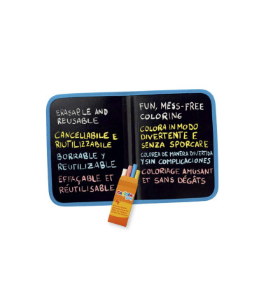 Pizarrón Portatil y 4 Tizas Baby Carioca