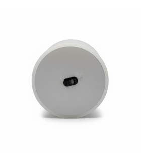 Set de 3 Velas Pilar LED Blancas con Base de Recarga USB Alparamis