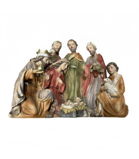 Pesebre de Navidad Grande 23x19x12 cm Alparamis