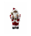 Adorno de Papá Noel para Colgar 18 cm Alparamis