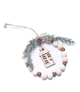 Adorno para Colgar Figura Verde 12 cm Alparamis