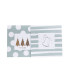 Tarjetas Stamping Rayas y Lunares Verdes - PACK x 12