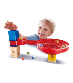 Laberinto de Bolitas Quadrilla Giro en Espiral de Doble Cara Hape