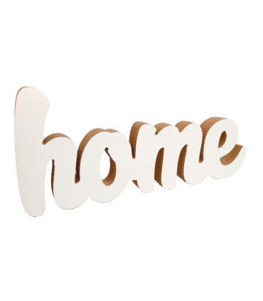 Adorno de Madera Home 25 x 12 cm