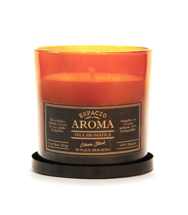 Vela de Soja Aromática 250 g Línea Black Arrrayán Espacio Aroma