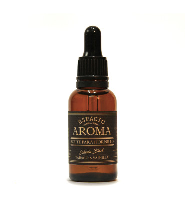 Aceite Aromático 30 cm3 Línea Black Tabaco y Vainilla Espacio Aroma