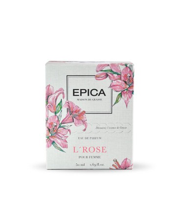 Eau de Parfum Pour Femme L Rose 50 ml Epica