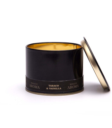 Vela Viajera 130 g Edición Limitada Tabaco y Vainilla Espacio Aroma