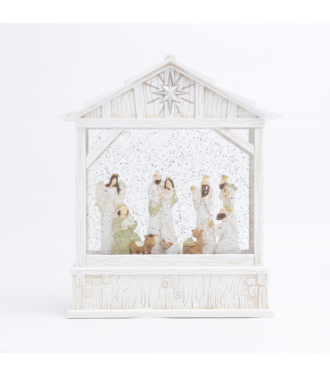 Adorno de Pesebre con LED 25 cm Alparamis