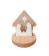 Pesebre de Madera con Base 14 cm