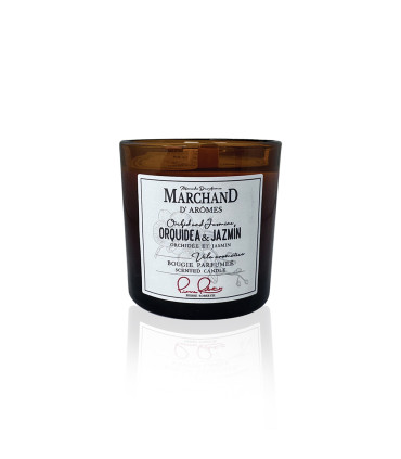 Vela Aromática Marchand D Aromes Orquídea y Jazmín 220 g