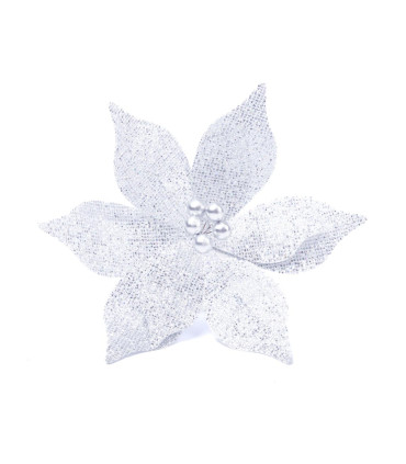 Adorno Estrella Federal Plateada 22 cm Alparamis A24-4056S