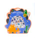 Puffy 3D Stickers 24 Pz en 4 Diseños con Exhibidor Avenir