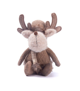 Adorno de Reno con Bufanda 40 cm Alparamis