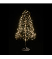 Árbol Negro 70 cm y 500 Luces Cálidas Alparamis