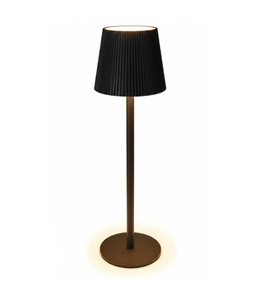 Lámpara de Mesa Recargable USB 36 cm Negra Alparamis