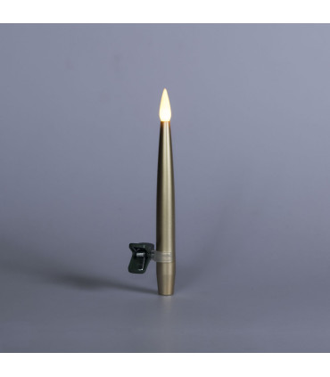 Vela LED dorada x 10 Alparamis