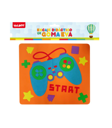 Juego de Encastre de Goma Eva Play 27x24 cm