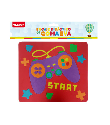 Juego de Encastre de Goma Eva Play 27x24 cm