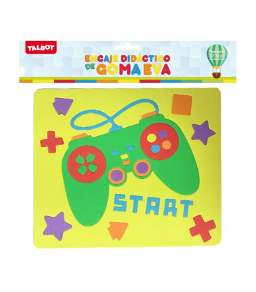 Juego de Encastre de Goma Eva Play 27x24 cm