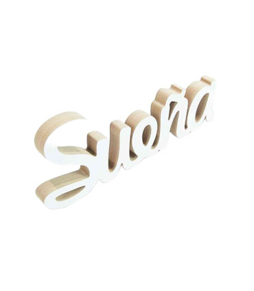 Adorno de Madera Sueña 30 x 12 cm