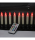 Set de 10 Velas LED con Funciones Color 6 cm Alparamis