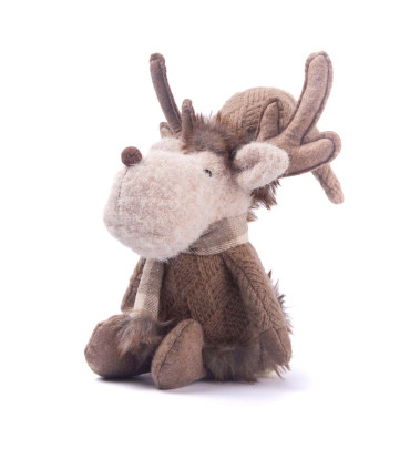 Adorno de Reno con Bufanda 40 cm Alparamis