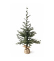 Árbol de Navidad con Base de Yute 180 cm Alparamis