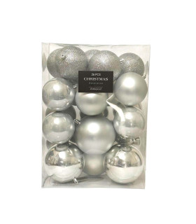 Bolas Plateadas x 26 Alparamis