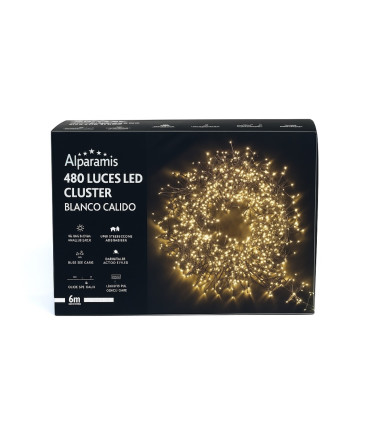 Guirnalda LED 480 Luces Cálidas Alparamis