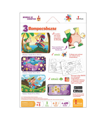 Rompecabezas Infantil Mundo de Cuentos