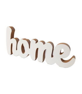Adorno de Madera Home 25 x 12 cm