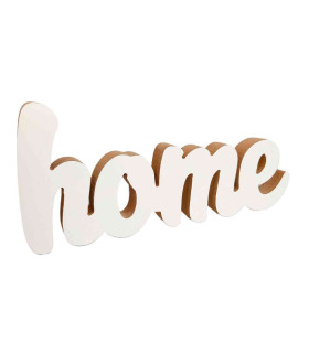 Adorno de Madera Home 25 x 12 cm