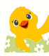 Servilletas Troqueladas 33 x 33 cm Silhouette Happy Chicken