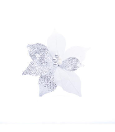 Adorno Estrella Federal Plateada 22 cm Alparamis A24-4055