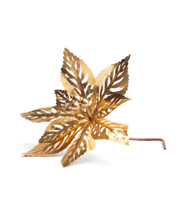 Adorno Estrella Federal Calada Dorada 22 cm Alparamis A24-4079