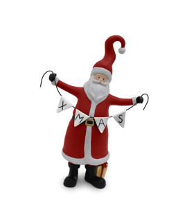 Adorno de Santa con Guirnalda Xmas 25 cm Alparamis