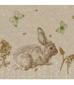Servilletas 33x33 Cute Bunny