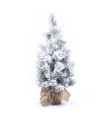 Árbol de 75 cm Chicago Flocked Alparamis