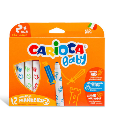 Marcadores Baby Carioca x 12