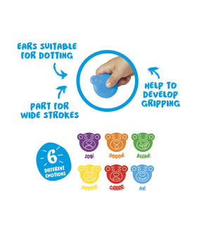 Crayones Teddy Baby Carioca x 6