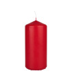 Vela Pilar 7 x 15 cm Roja