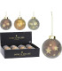 Bola Estrellas Doradas 8 cm Surtido Alparamis