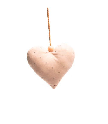 Adorno Navideño de Tela Estrella Pino o Corazón 13 cm Alparamis