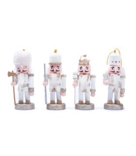 Adorno de Madera para Colgar Cascanueces 9 cm Alparamis