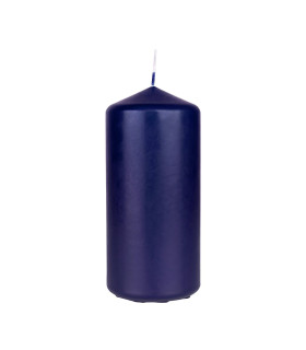 Vela Pilar 7 x 15 cm Azul
