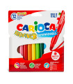 Marcadores Gruesos Bravo Carioca x 12