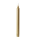 Vela Taper 25 cm Dorado Metálico x 4 unidades
